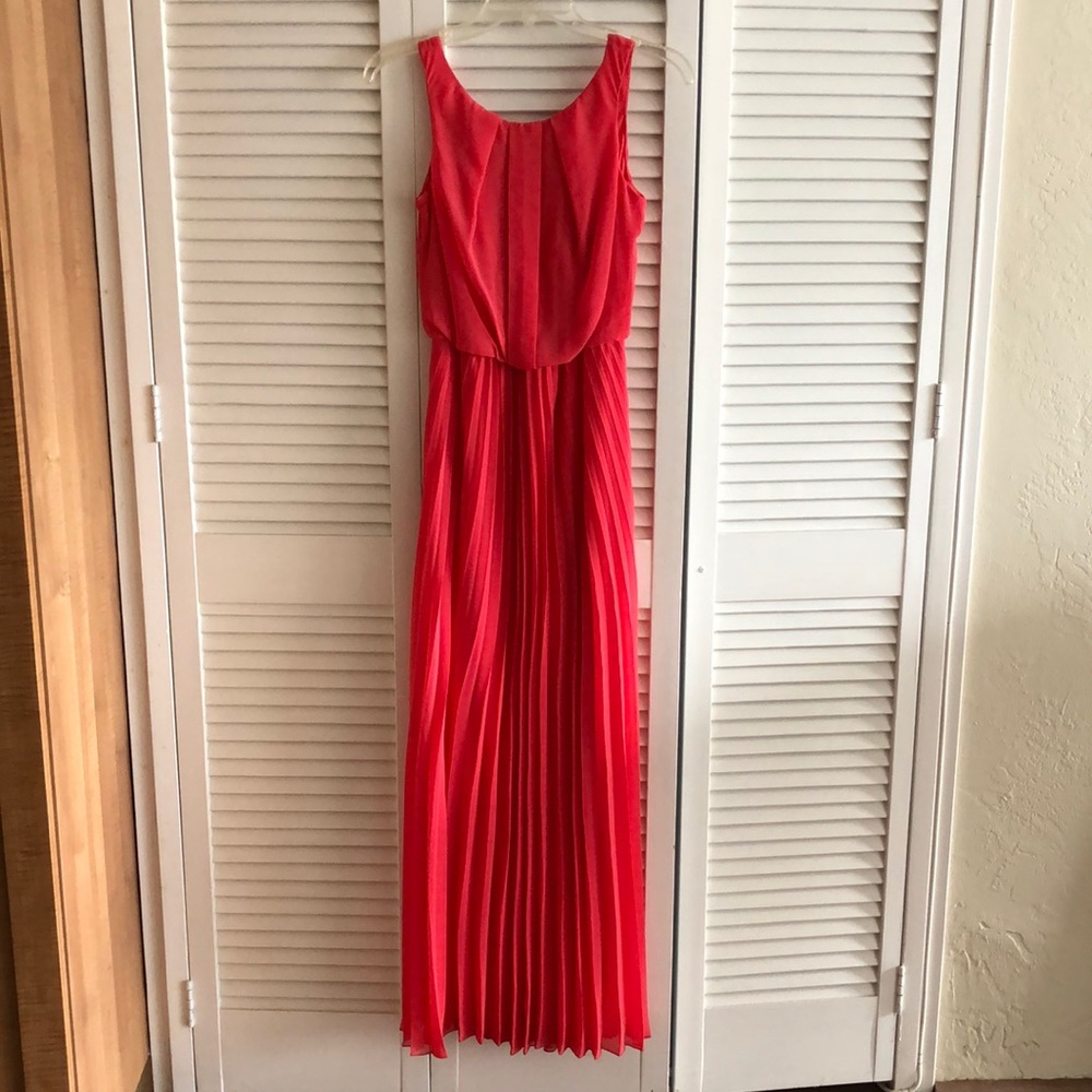 B Darlin coral pink dress